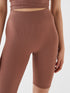 LC Waikiki Women's Straight Elastic Waist Seamless Shorts Tights